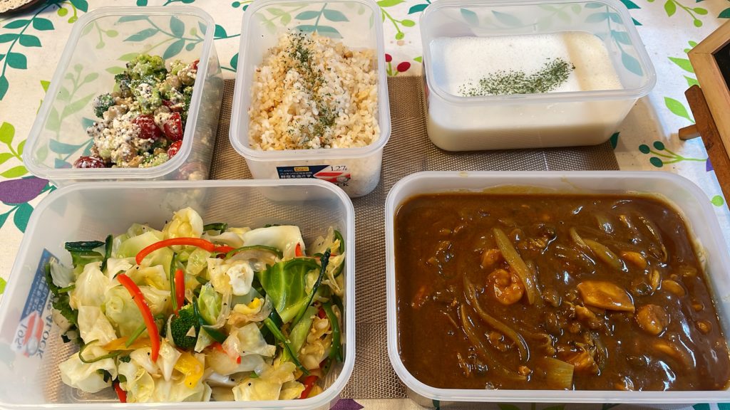 料理教室マンツーマンシーフードカレーセット