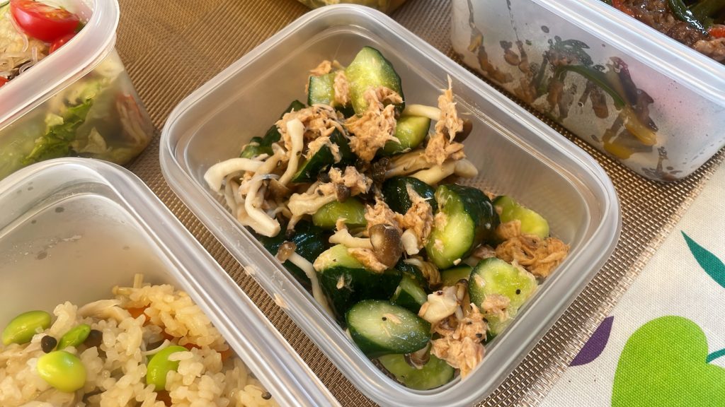 料理教室マンツーマンツナきゅうり