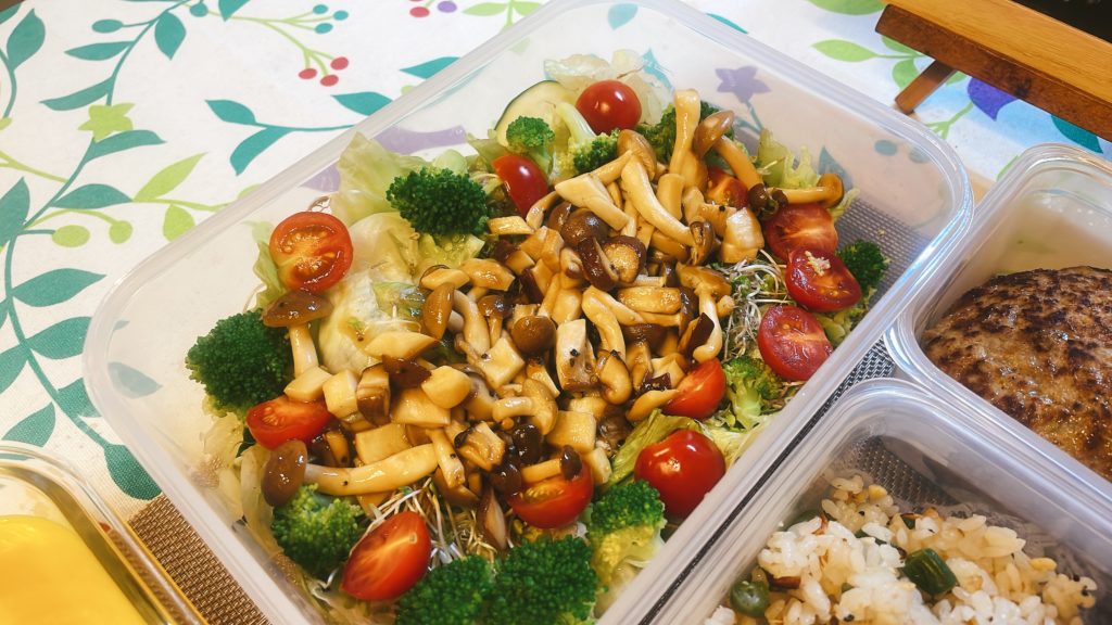 料理教室マンツーマンきのこＨＯＴサラダ