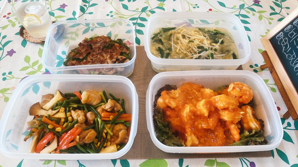 料理教室マンツーマンエビチリセット