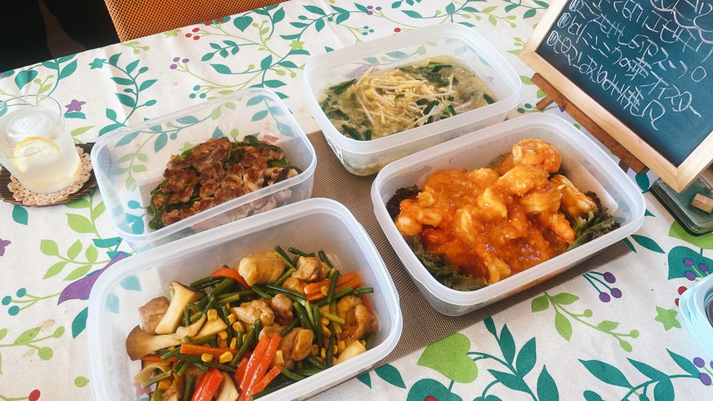 料理教室マンツーマンエビチリセット