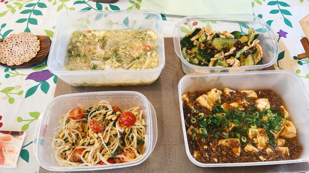 料理教室マンツーマン麻婆豆腐セット