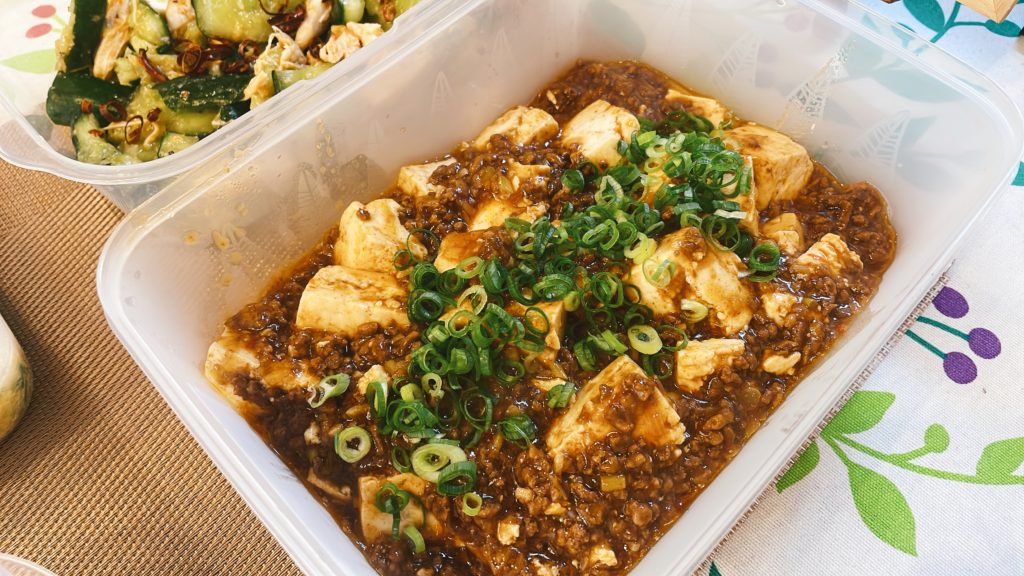 料理教室マンツーマン麻婆豆腐