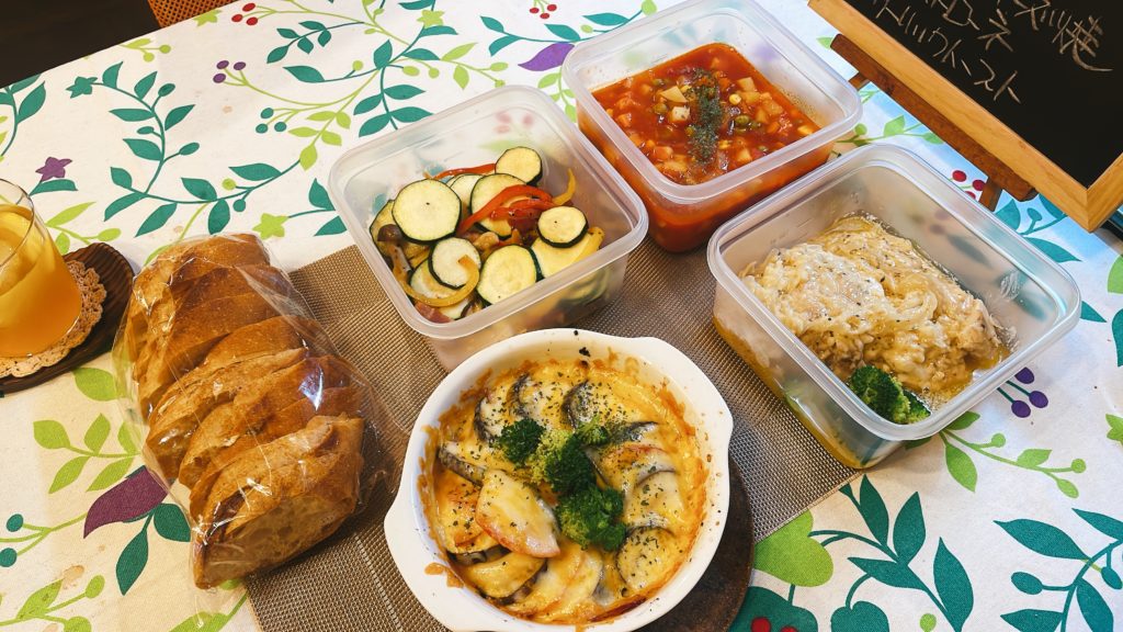 料理教室マンツーマンチキンレモンクリーム煮セット