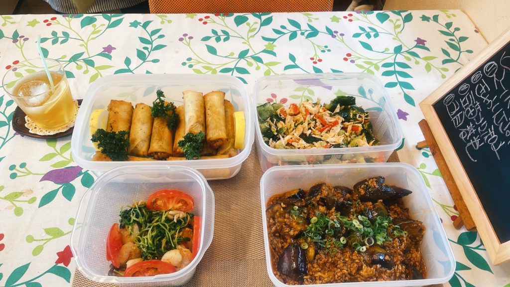 料理教室マンツーマン麻婆茄子セット