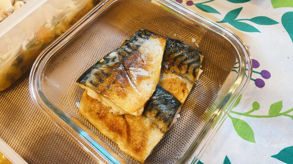 料理教室マンツーマン焼きサバ