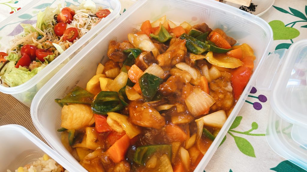 料理教室マンツーマン酢豚