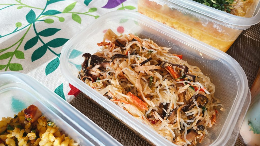 料理教室マンツーマン春雨酢の物