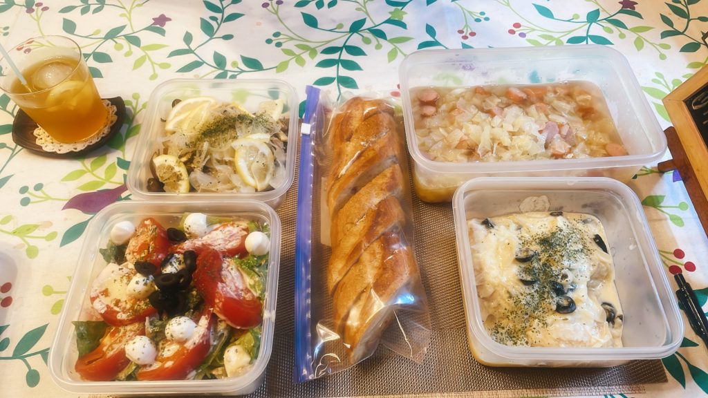 料理教室マンツーマンチキンクリーム煮セット