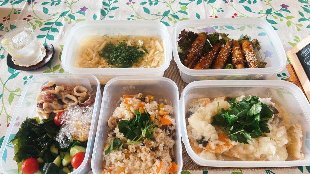 料理教室マンツーマン鮭みぞれ煮セット