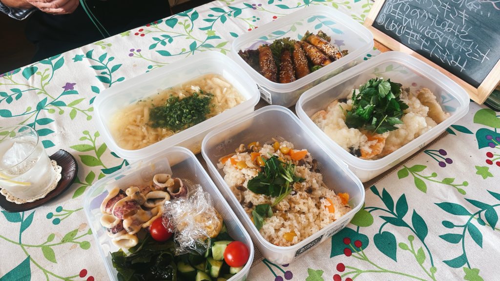 料理教室マンツーマン鮭みぞれ煮セット