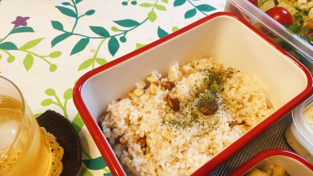 料理教室マンツーマンナッツバターライス