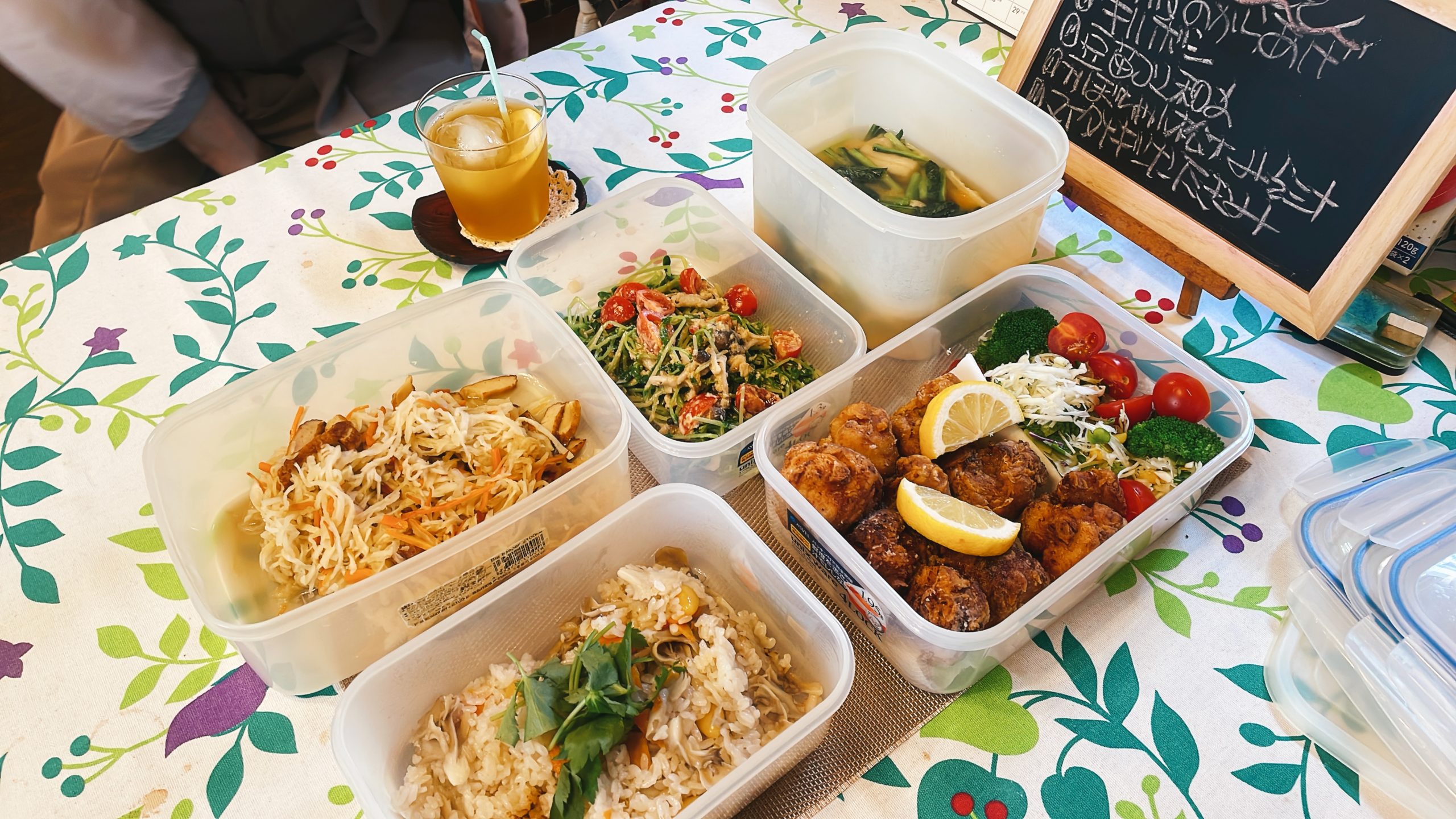 料理教室マンツーマン鶏の唐揚げセット