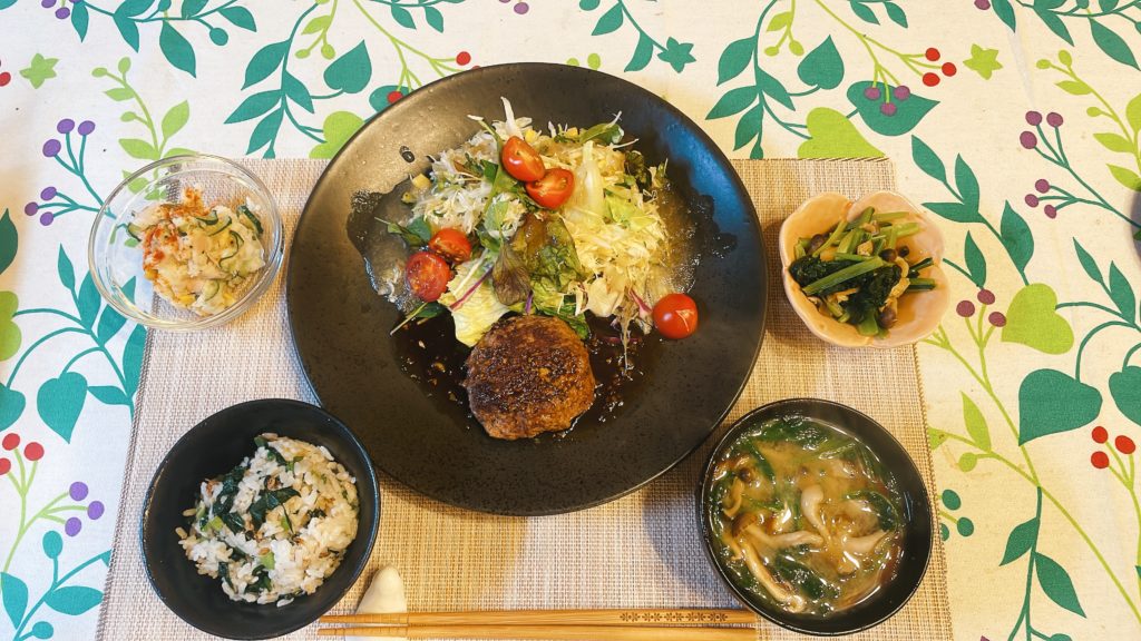 料理教室マンツーマンみどりの晩ご飯②