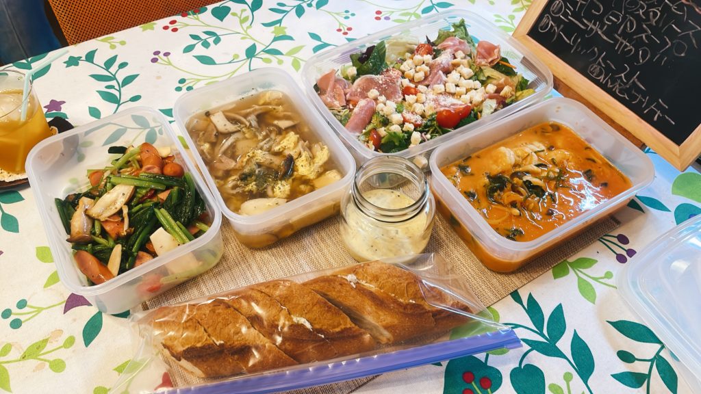 料理教室マンツーマントマトクリームパスタソースセット