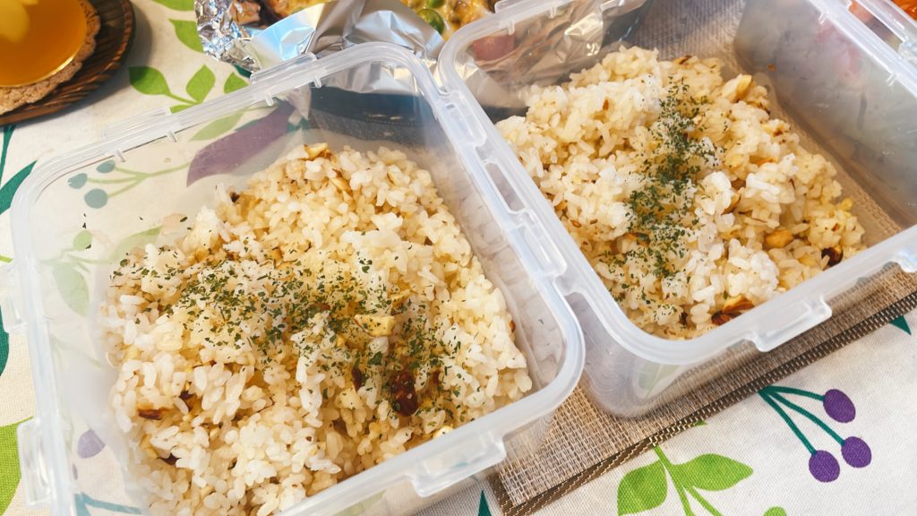 料理教室マンツーマンナッツバターライス