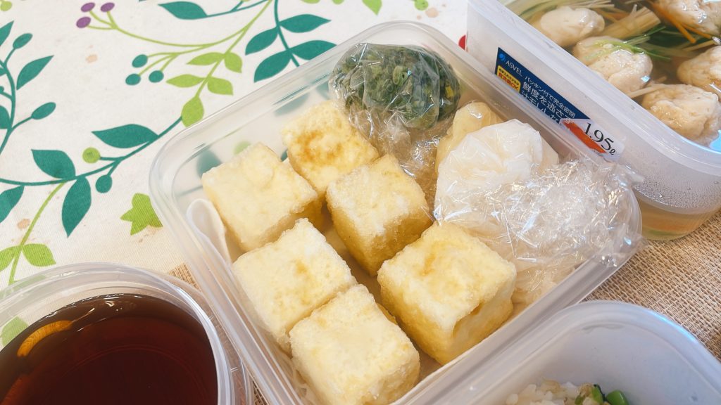 料理教室マンツーマン揚げ出し豆腐