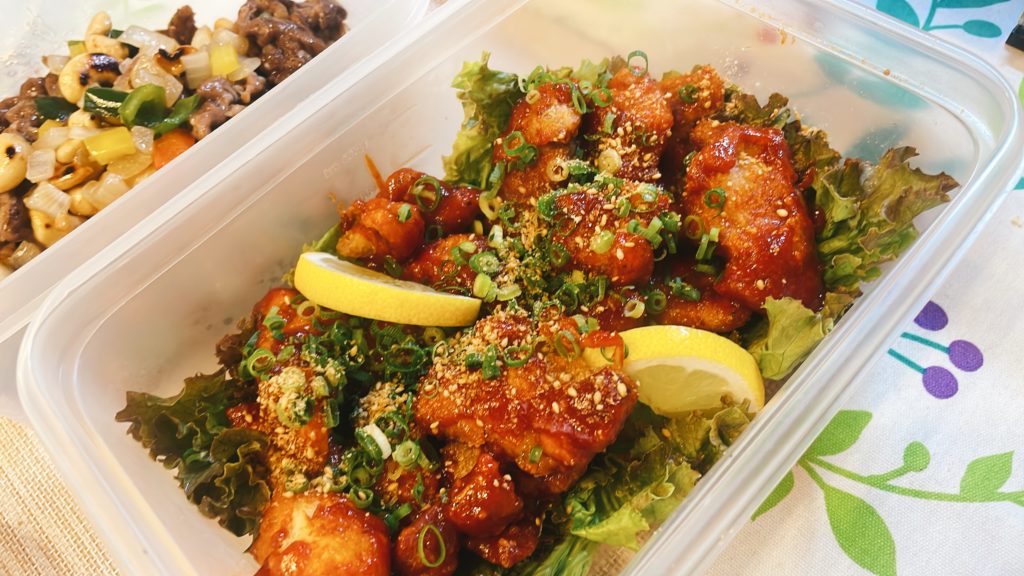 料理教室マンツーマンヤンニョムチキン