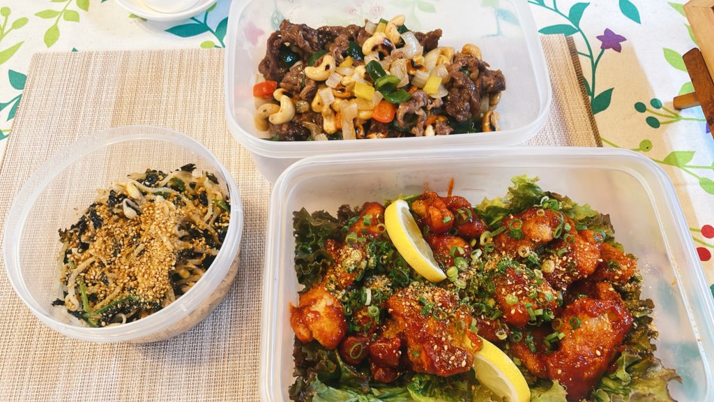 料理教室マンツーマンヤンニョムチキンセット