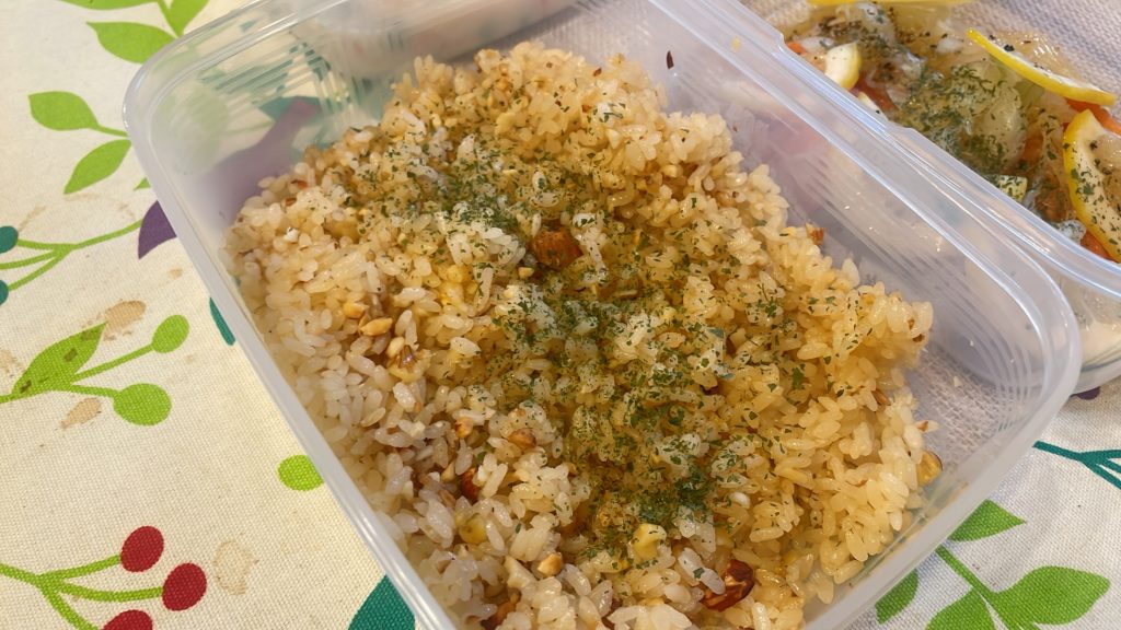 料理教室マンツーマンナッツバターライス