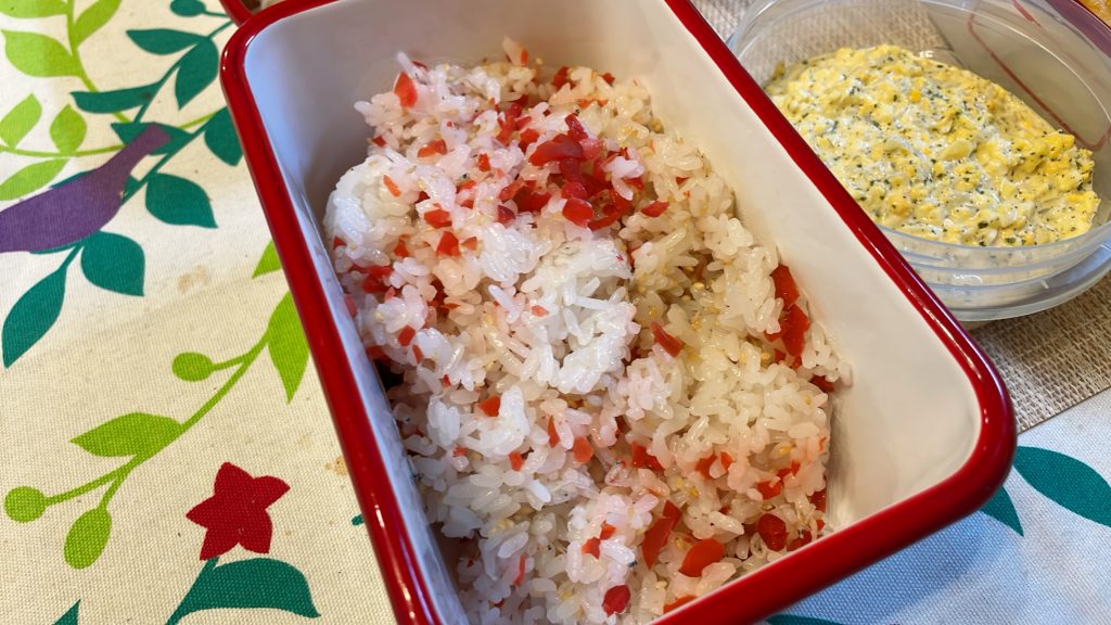 料理教室マンツーマン梅じゃこごはん