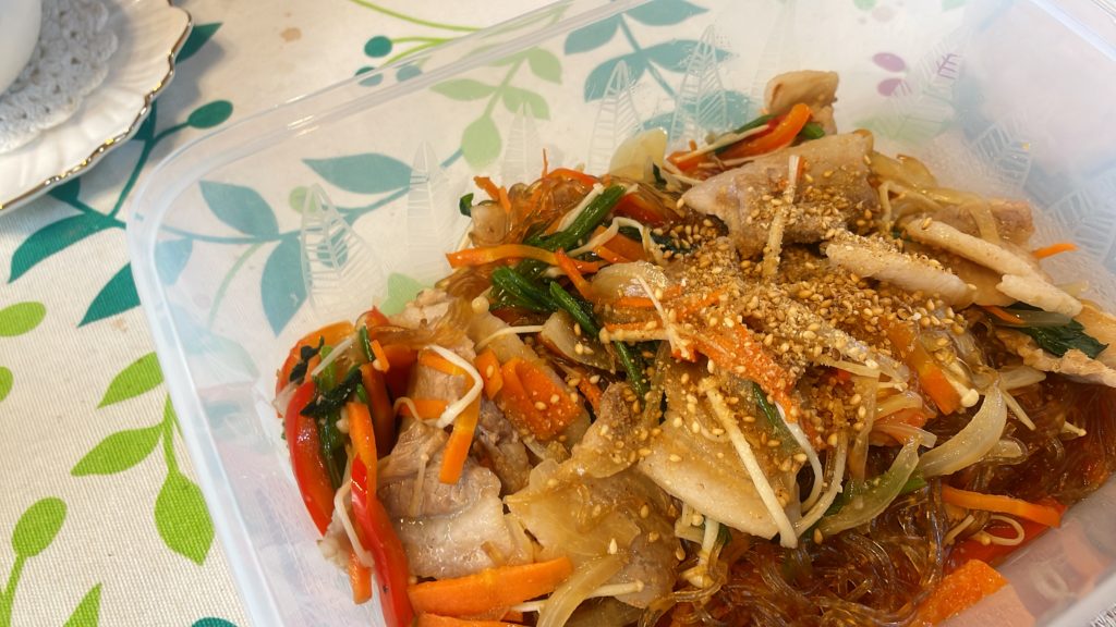 料理教室マンツーマンチャプチェ