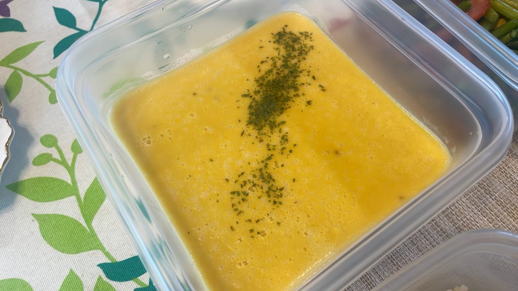 料理教室マンツーマンコーンスープ