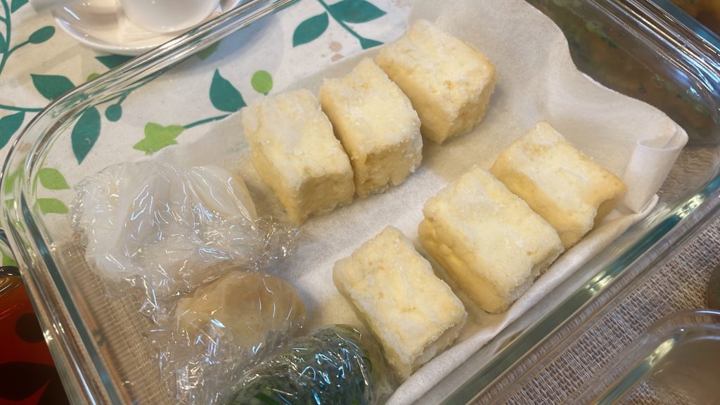 料理教室マンツーマン揚げ出し豆腐