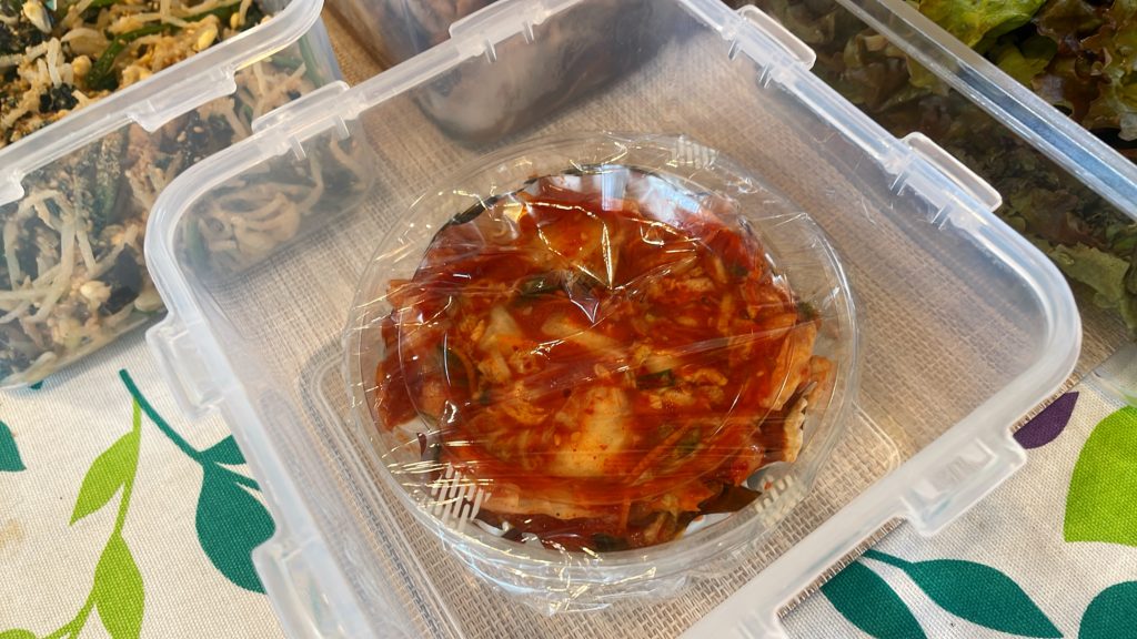 料理教室マンツーマンキムチ