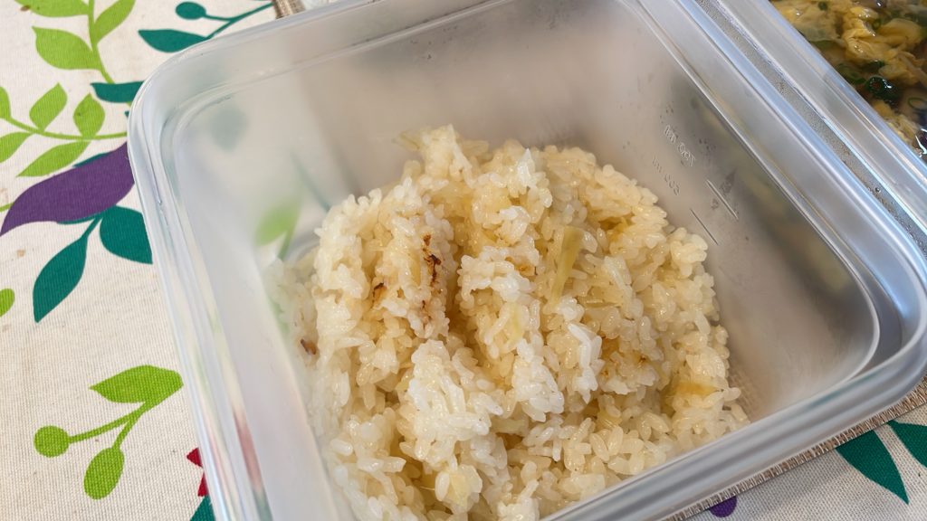 料理教室マンツーマン生姜ごはん