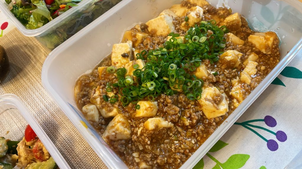 料理教室マンツーマン麻婆豆腐