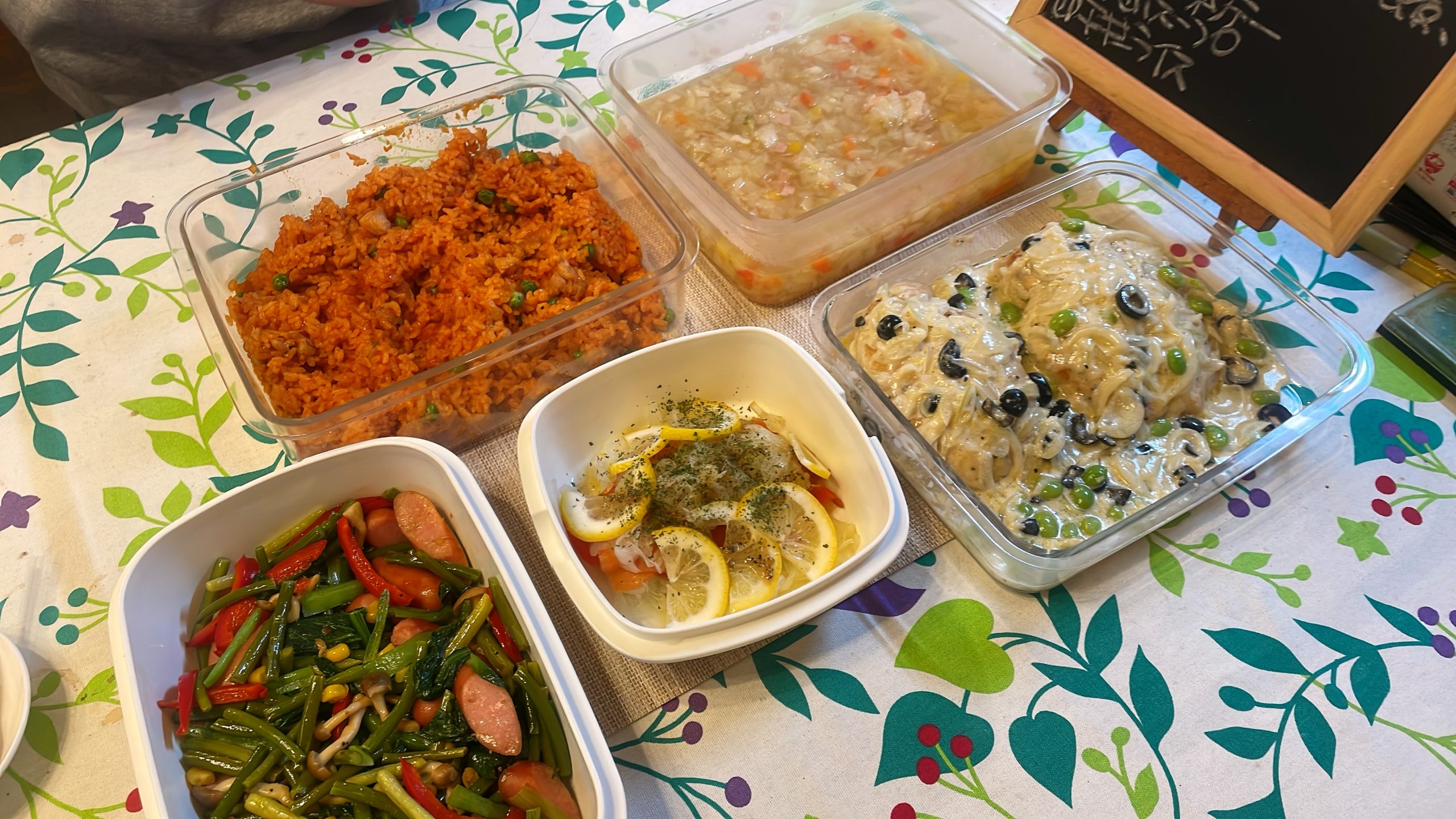 料理教室マンツーマンチキンガーリッククリーム煮セット