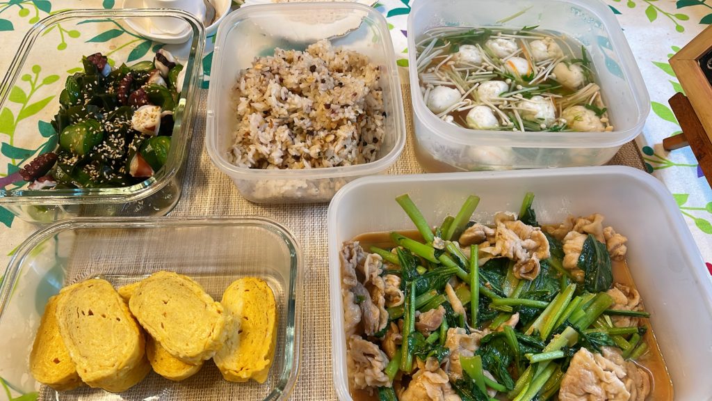 料理教室マンツーマン豚小松菜味噌炒めセット