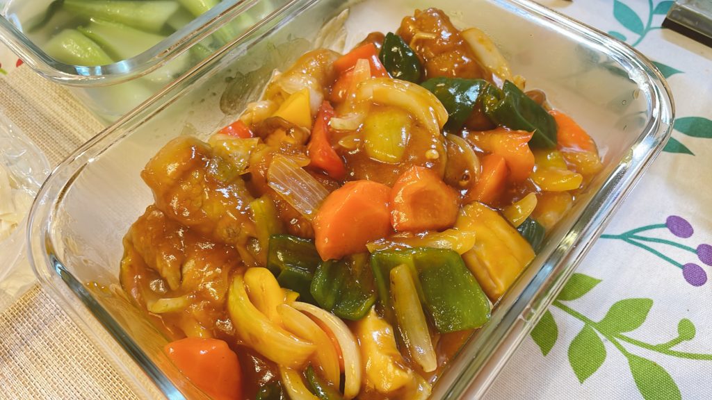 料理教室マンツーマン酢豚