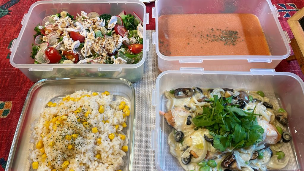 料理教室マンツーマンチキンガーリッククリーム煮セット