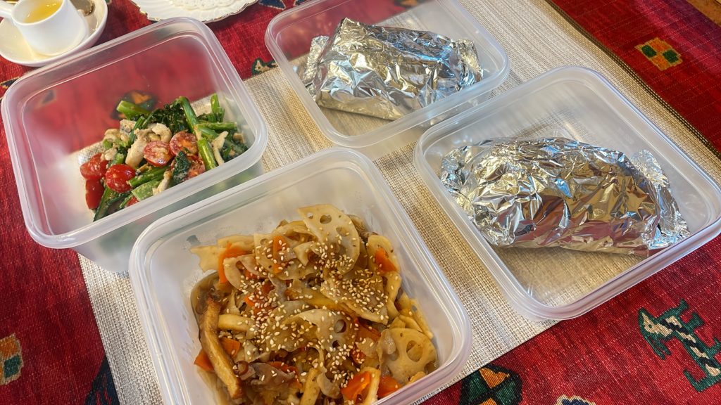 料理教室マンツーマン豚の生姜焼きセット