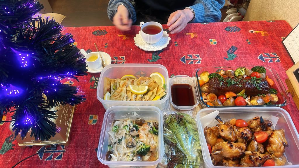 料理教室マンツーマンミートローフセット