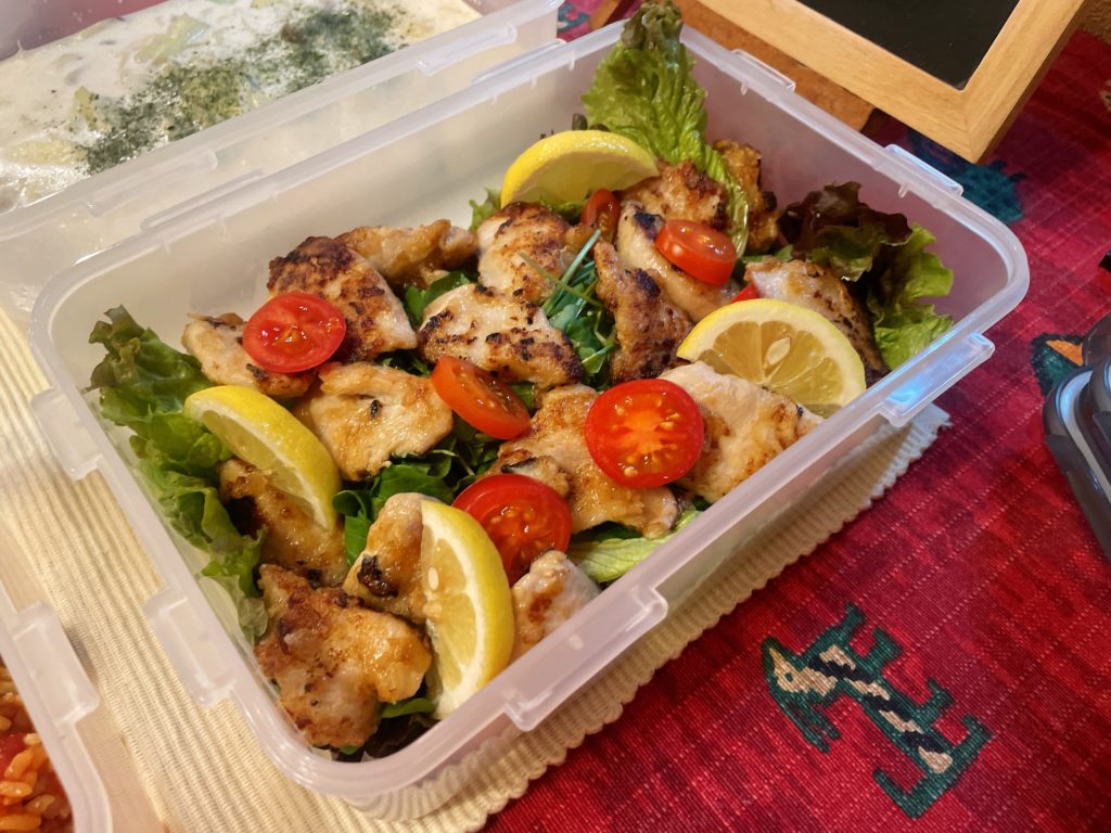 料理教室マンツーマンチキンナゲット風