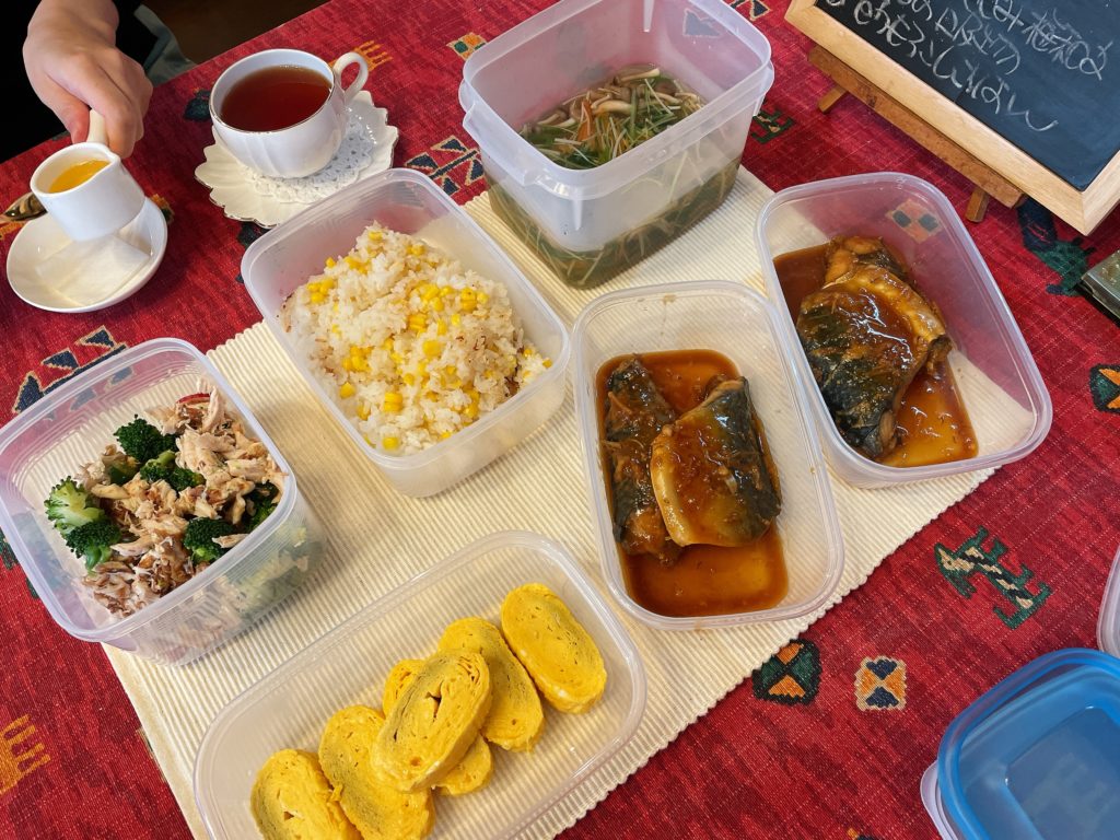 料理教室マンツーマンサバの味噌煮セット