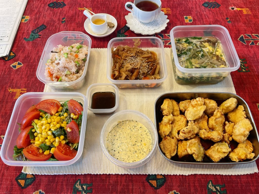 料理教室マンツーマンチキン南蛮セット