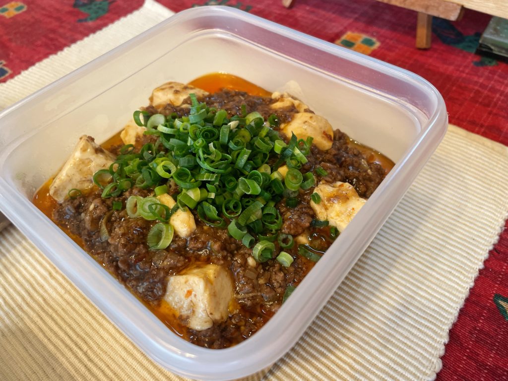 料理教室マンツーマン麻婆豆腐