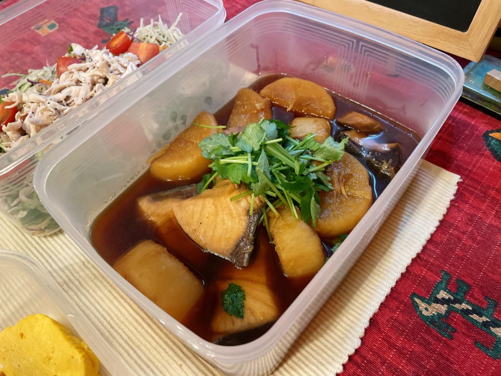 料理教室マンツーマンぶり大根