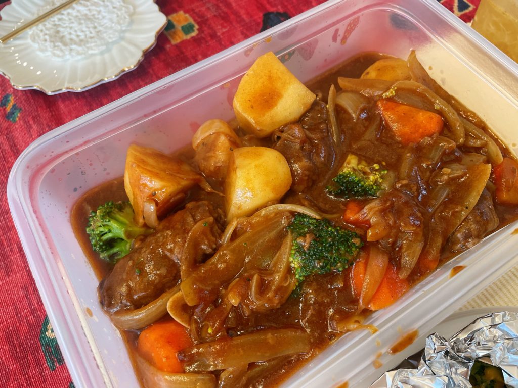 料理教室マンツーマンビーフシチュー