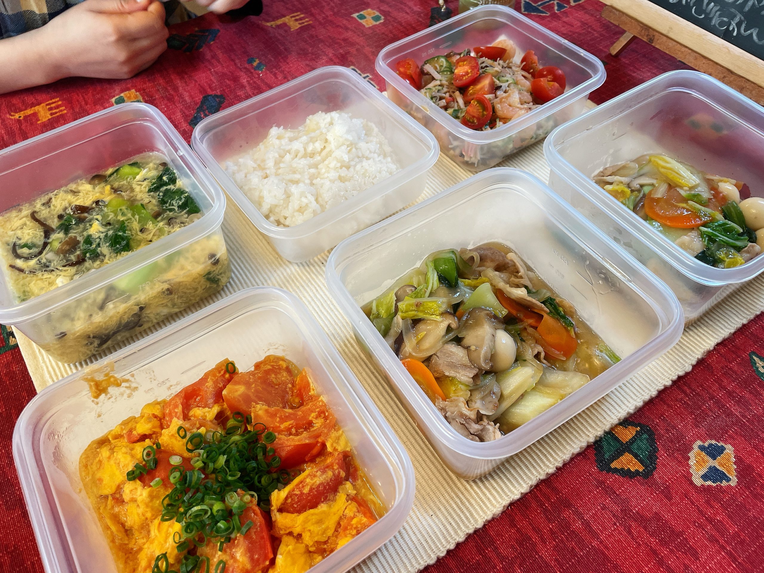 料理教室マンツーマン八宝菜セット