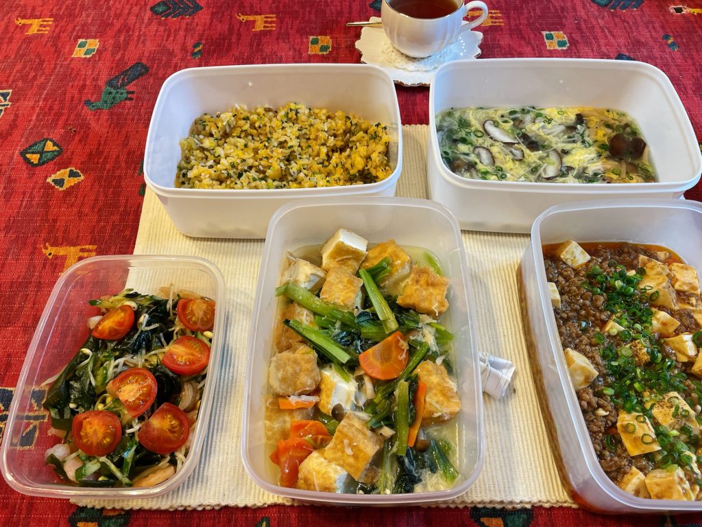 料理教室マンツーマン麻婆豆腐セット