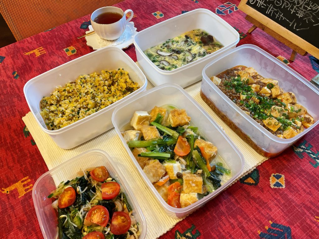 料理教室マンツーマン麻婆豆腐セット