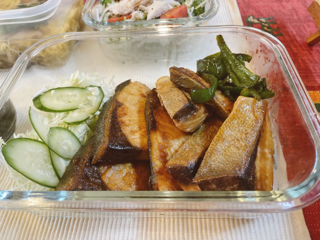 料理教室マンツーマンぶり照り焼き