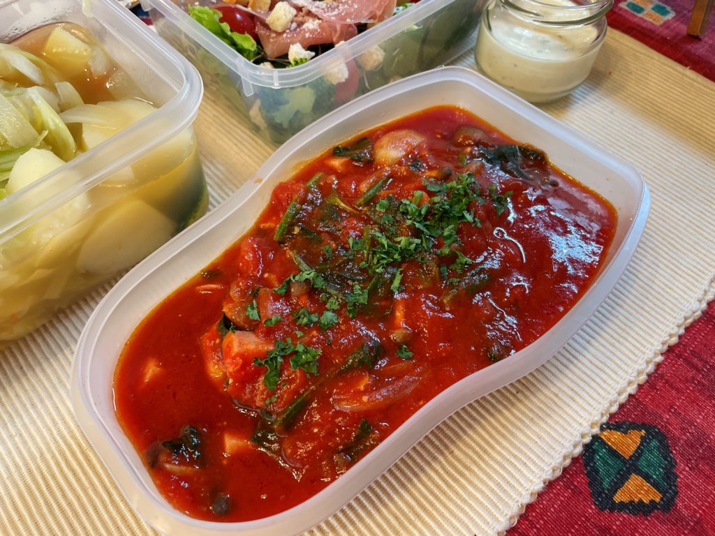 料理教室マンツーマントマトパスタソース