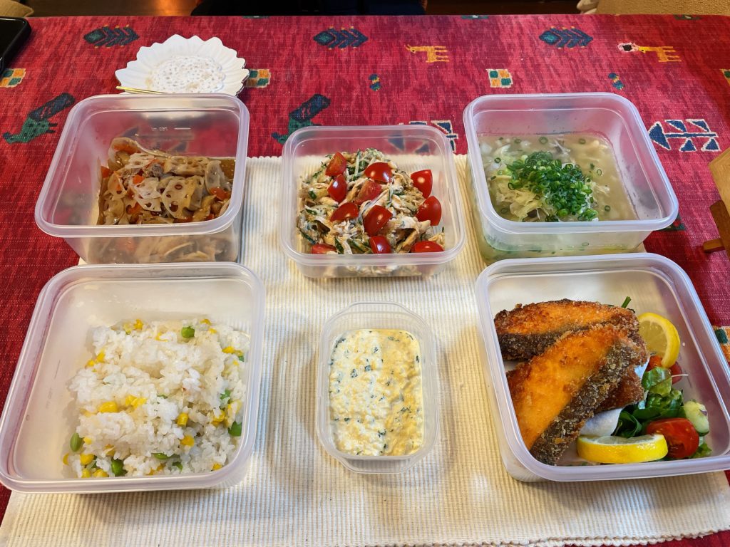 料理教室マンツーマン鮭フライセット