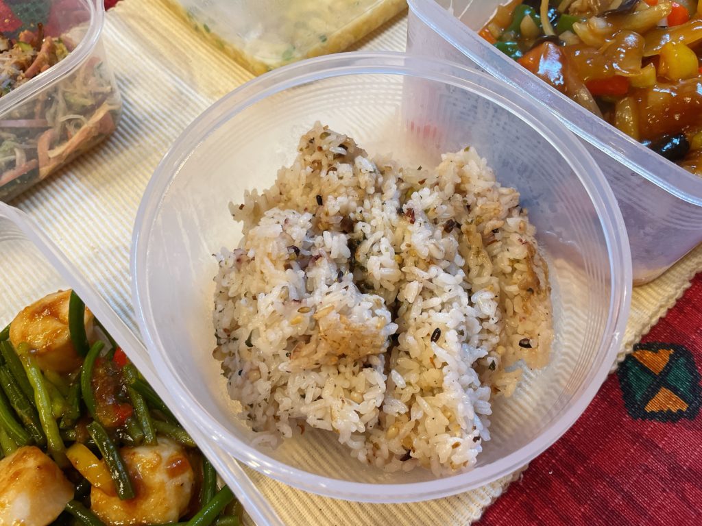 料理教室マンツーマン雑穀米ごはん